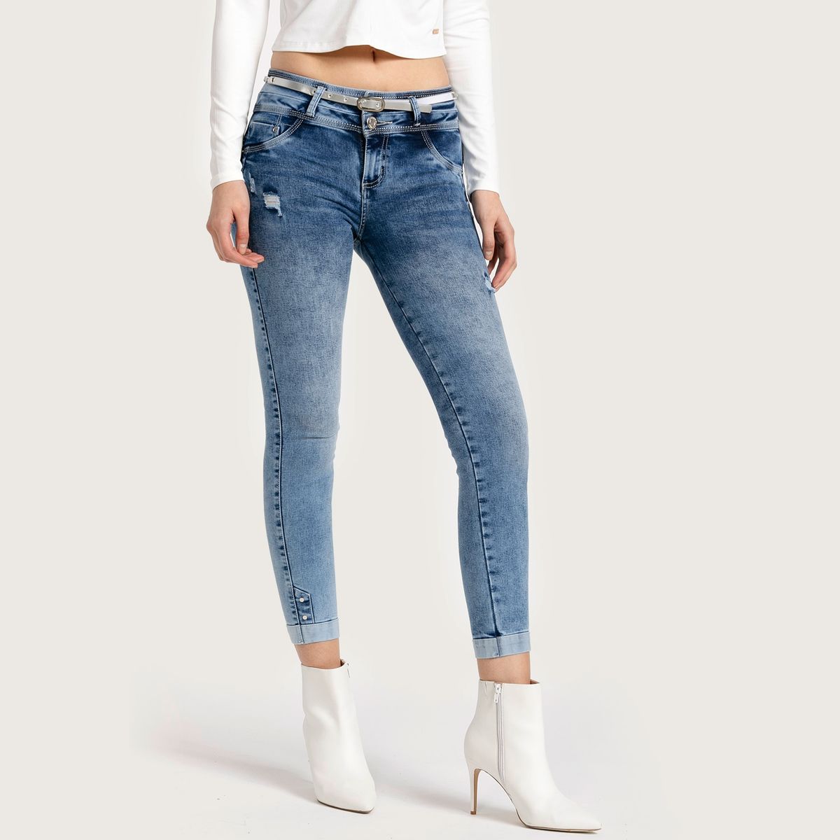 MOSSIMO - Jeans de Algodón Mujer