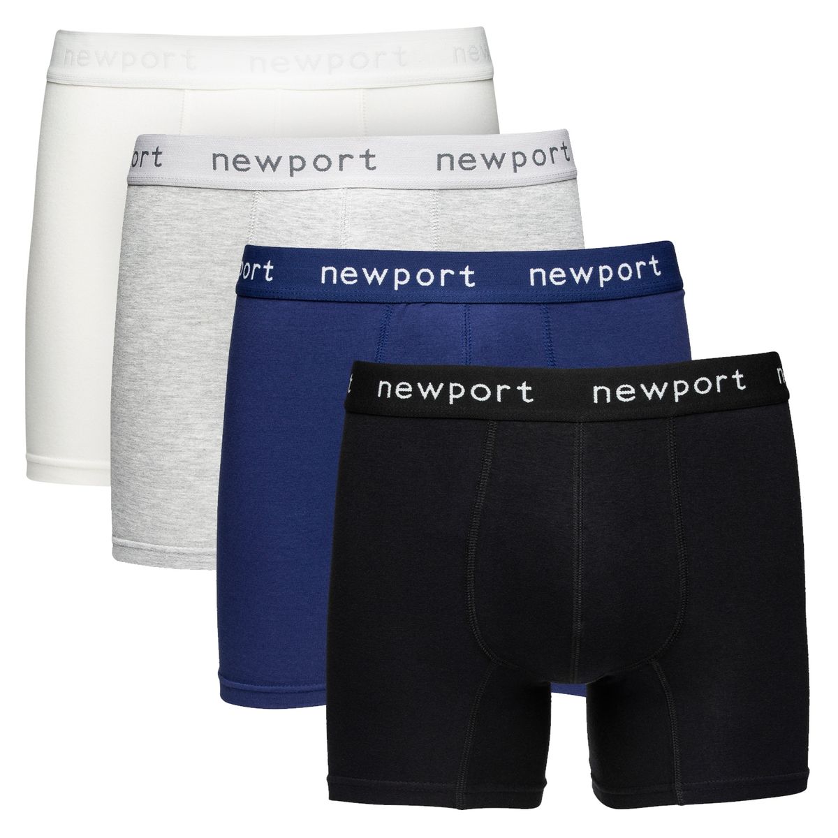 NEWPORT - Pack de 4 Boxer Algodón Hombre Newport