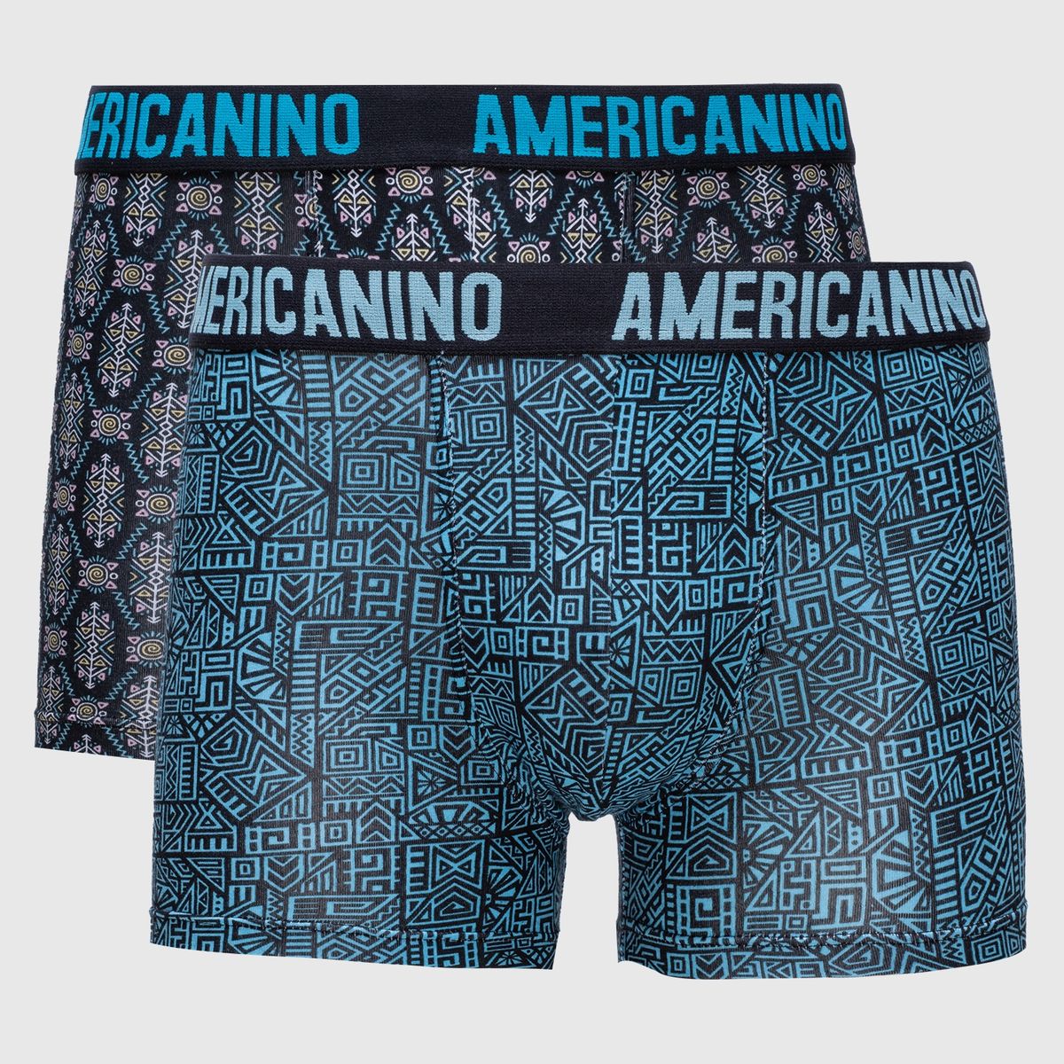 AMERICANINO - Americanino Pack de 2 Boxer de Algodón Hombre