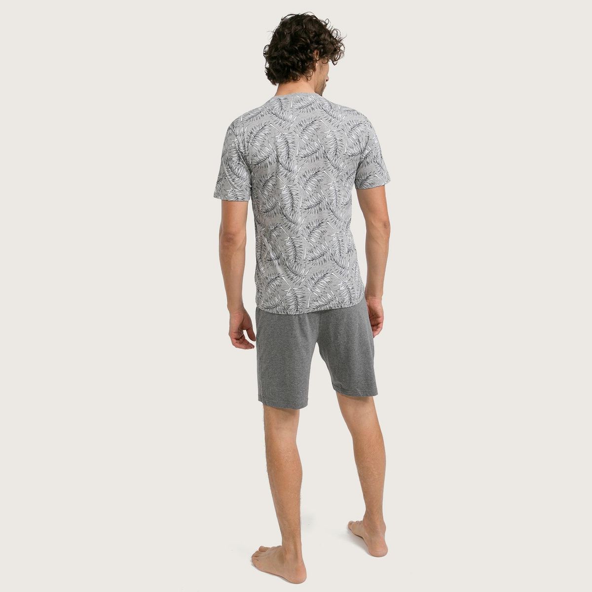 BASEMENT - Pijama Corto Algodón