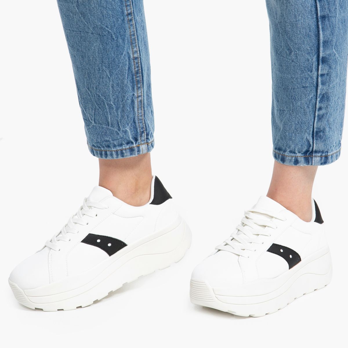 SYBILLA - Zapatilla Urbana Mujer Blanca