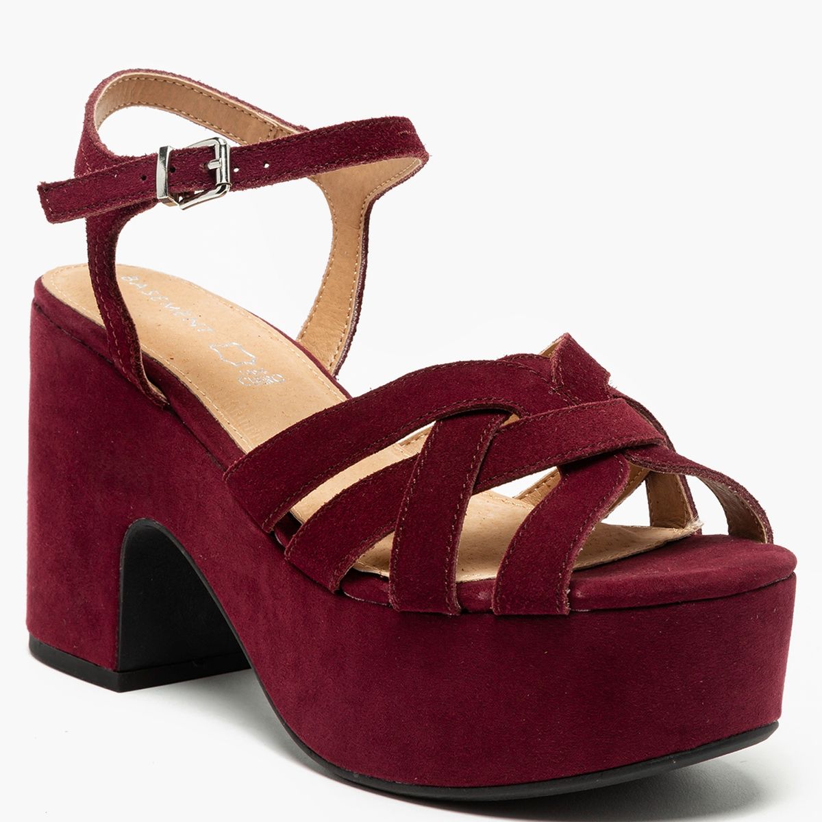 BASEMENT - Sandalia Mujer Roja