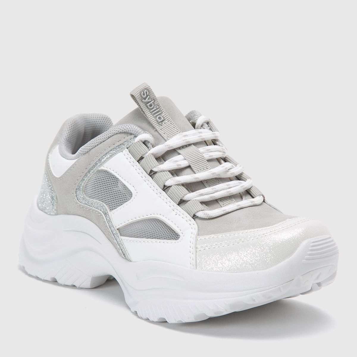 SYBILLA - Zapatilla Urbana Mujer Gris