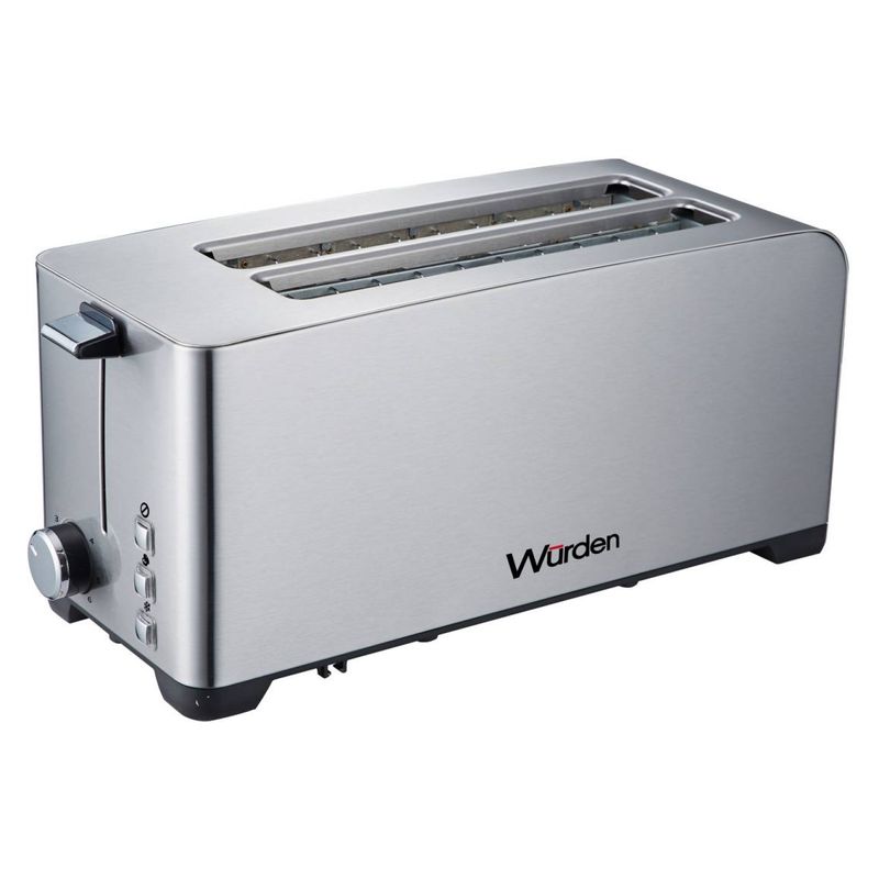 WURDEN - Tostador Eléctrico Wurden WBT-BACKER4000 4 Rebanadas Acero Inoxidable