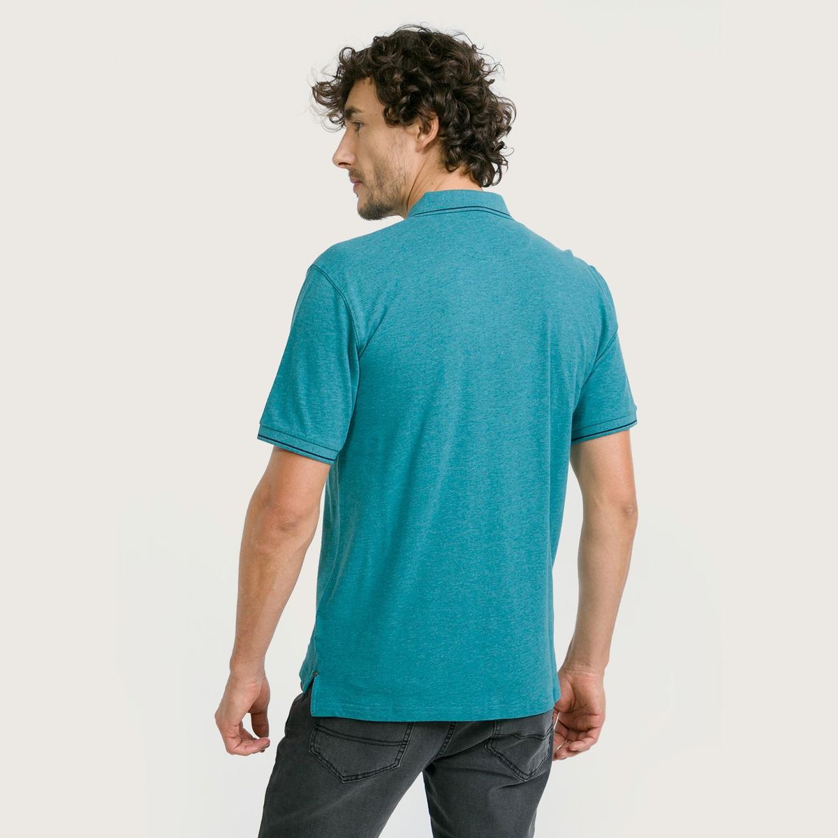 UNIVERSITY CLUB - Polera Piqué Hombre 100% Algodón