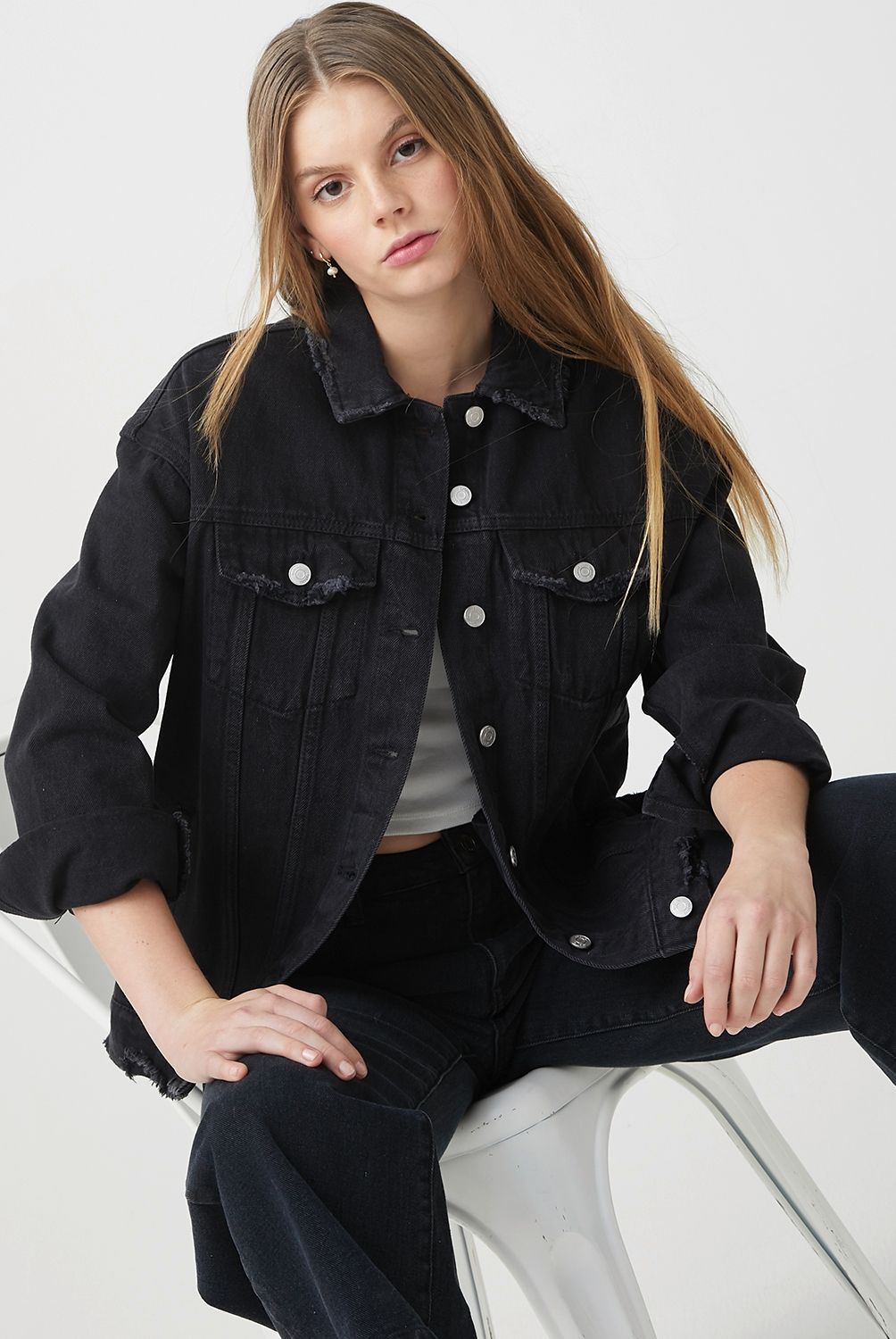SYBILLA - Chaqueta Sybilla Jeans Algodón Manga Larga Mujer
