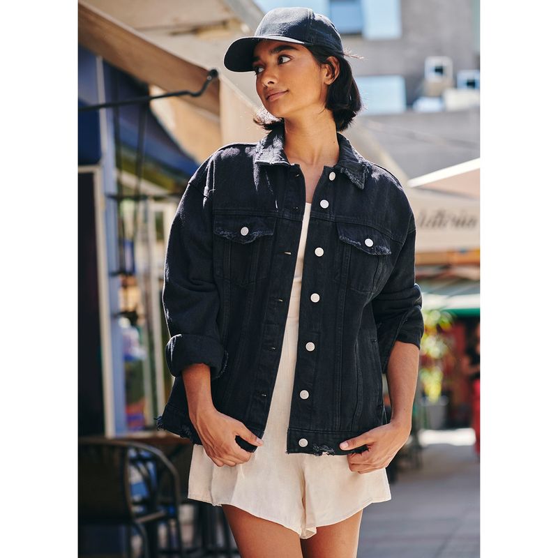 SYBILLA - Chaqueta Sybilla Jeans Algodón Manga Larga Mujer