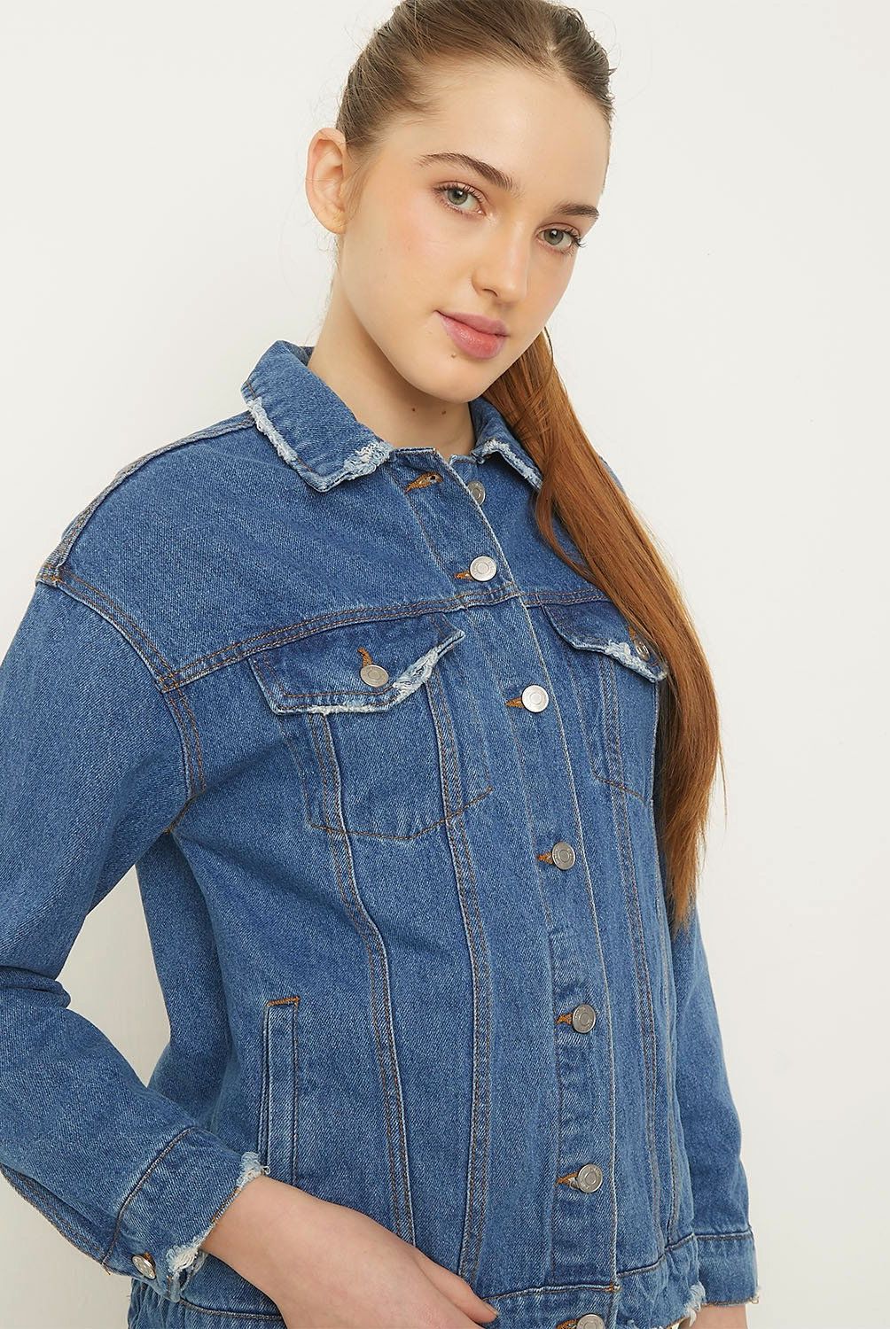 SYBILLA - Chaqueta Sybilla Jeans Algodón Manga Larga Mujer