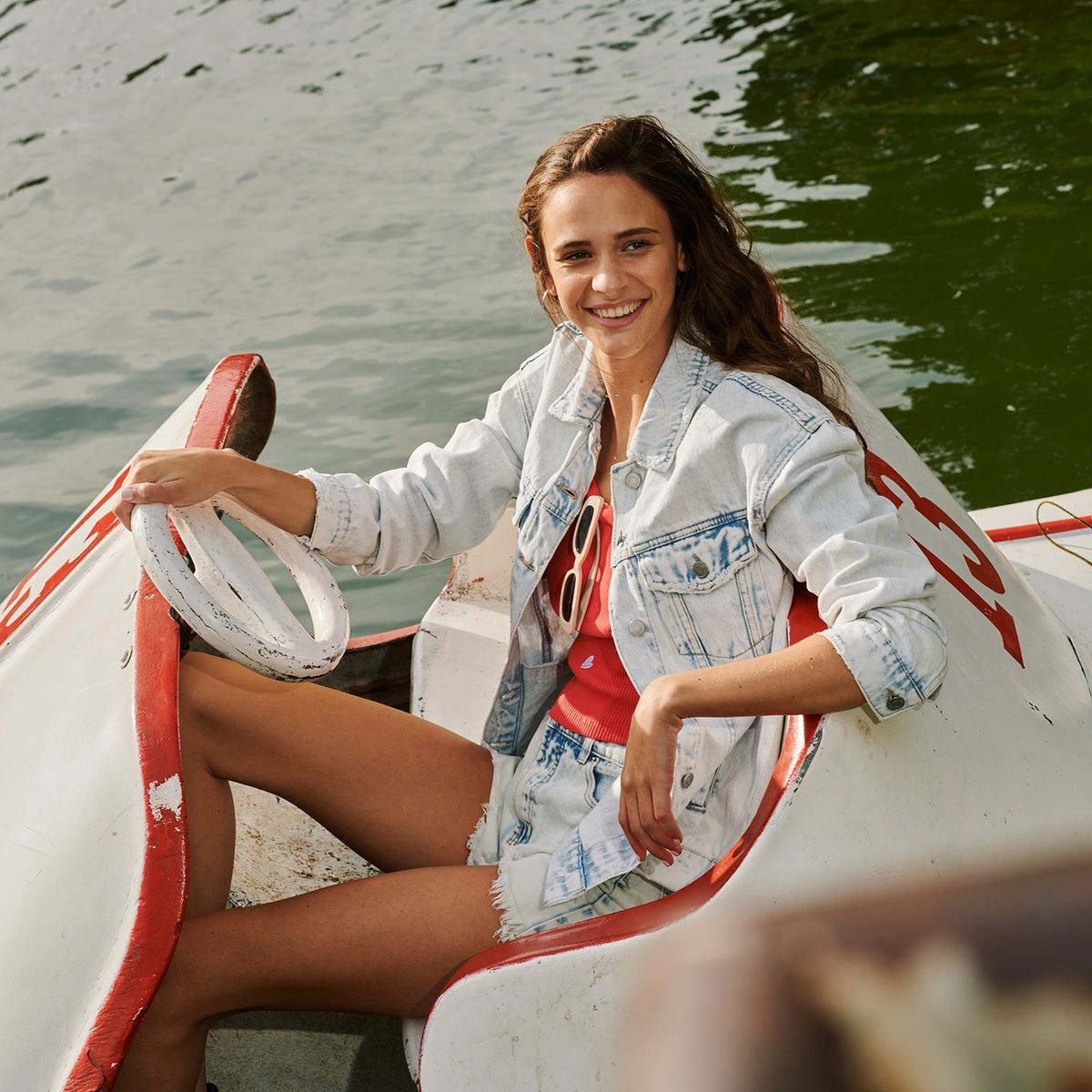 SYBILLA - Chaqueta Sybilla Jeans Algodón Manga Larga Mujer