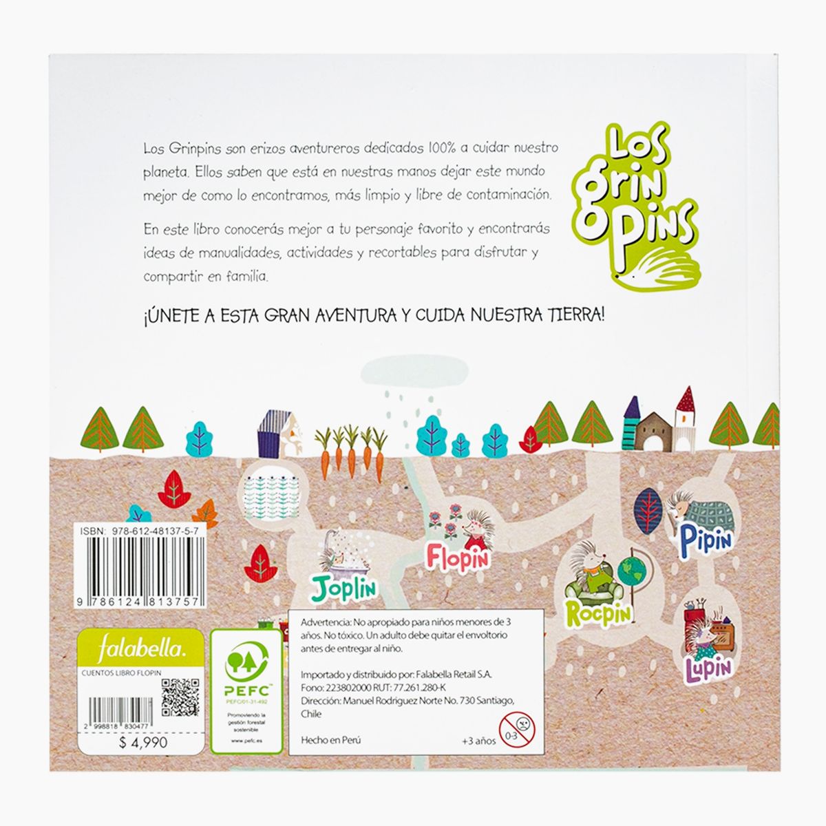 GRINPINS - Libro Flopin Grinpins