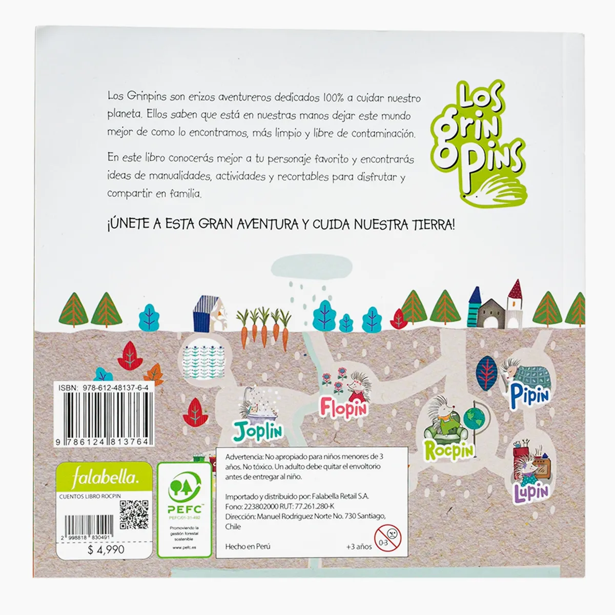 GRINPINS - Libro Rocpin Grinpins