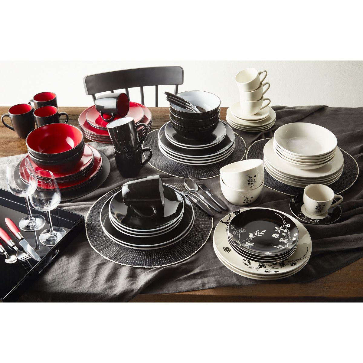 MICA - Mantel Vainilla Negro Mica