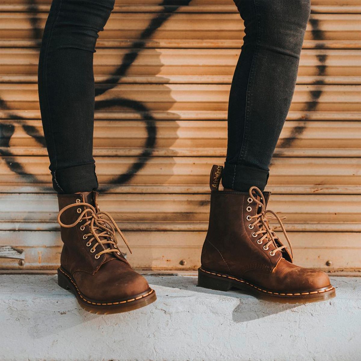 DR MARTENS - Dr Martens Zapato Casual Mujer Cuero Blanco