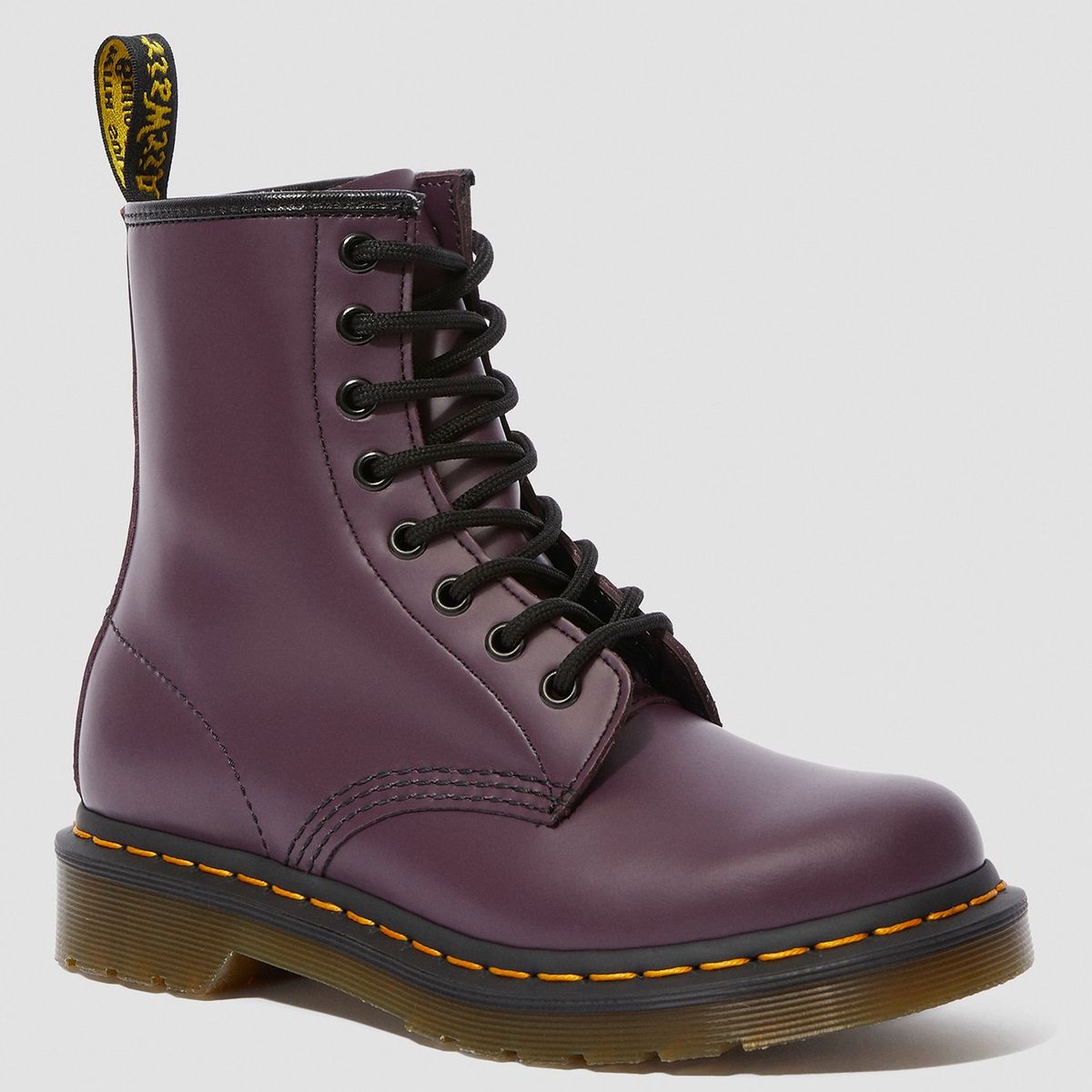 DR MARTENS - Dr Martens 1460 W Smooth Botín Mujer Cuero Morado