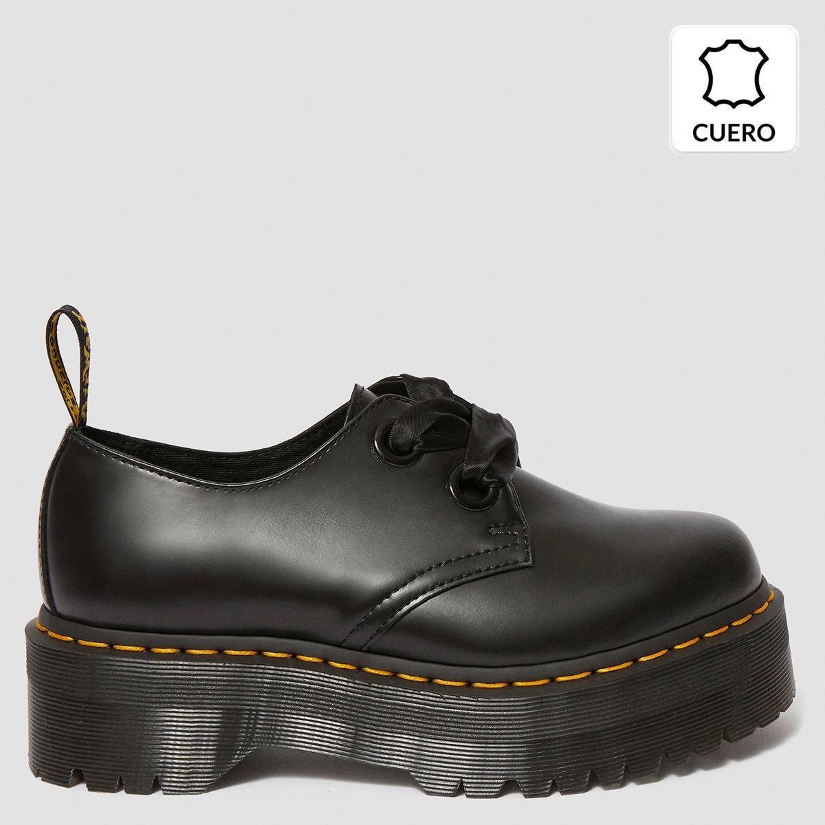 DR MARTENS - Dr Martens Holly Zapato Mujer Cuero Negro