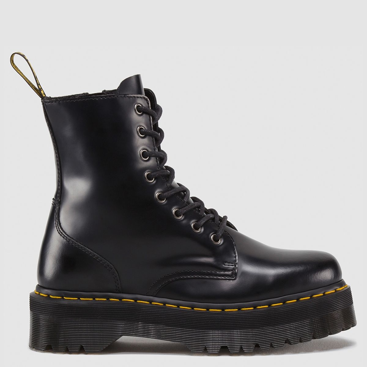 DR MARTENS - Dr Martens Jadon Botín Mujer Cuero Negro