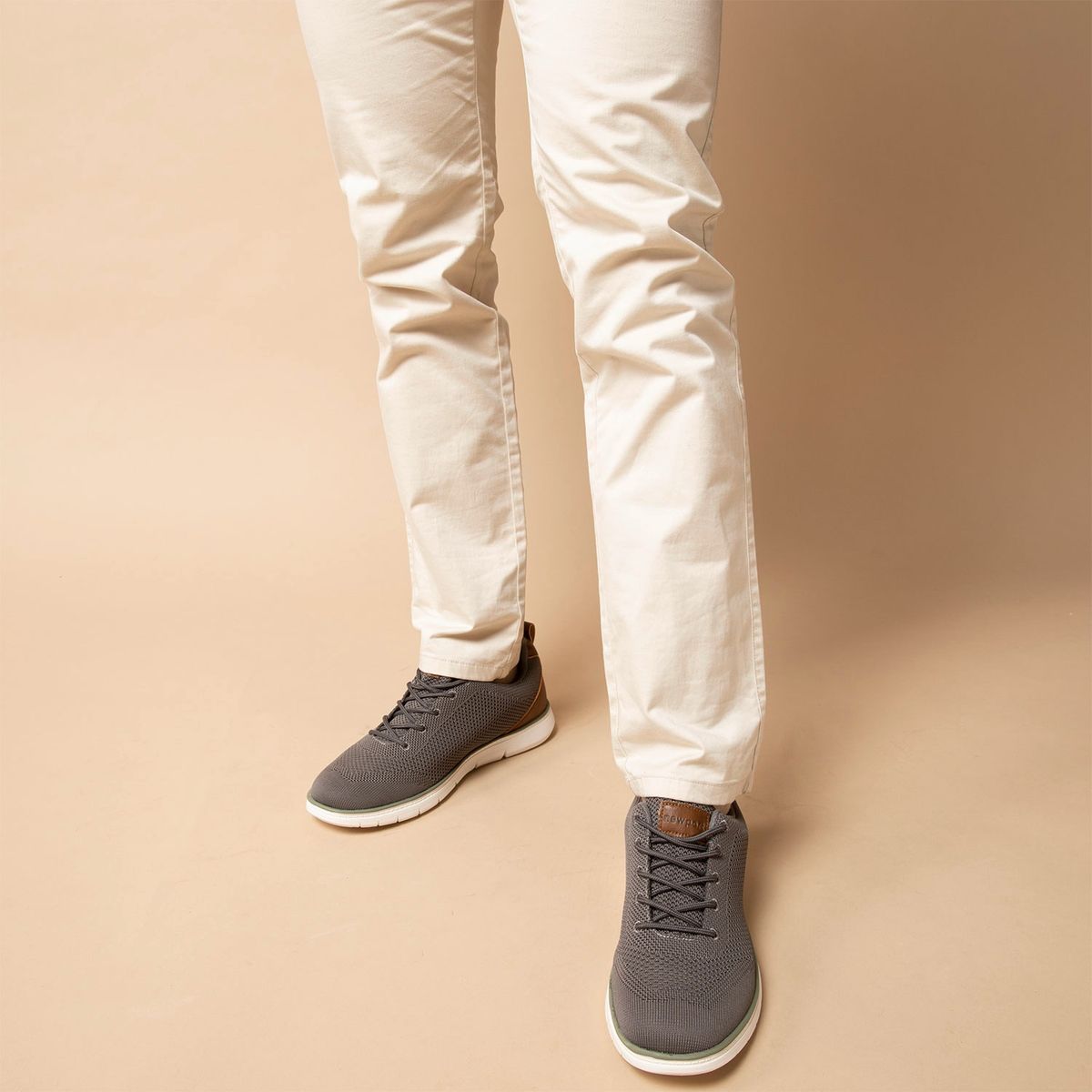 NEWPORT - Zapato Casual Hombre Gris Newport