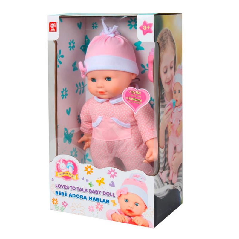 MOTHER LOVE - Muñeca Frases Adorables Lt Pink Mother Love