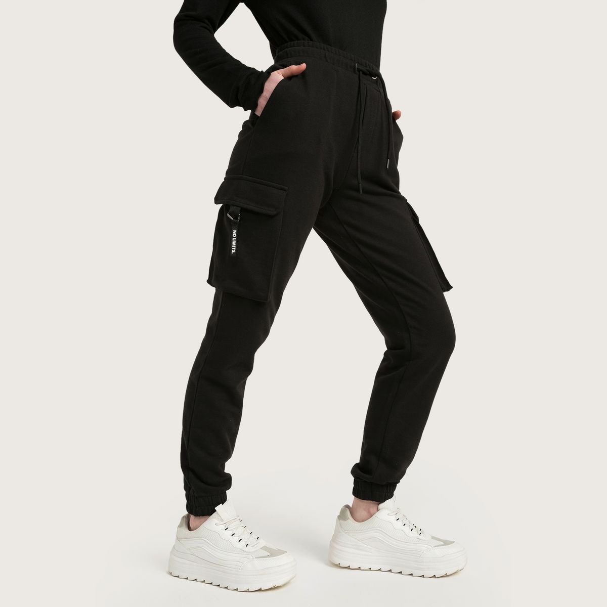 SYBILLA - Pantalón de buzo Mujer