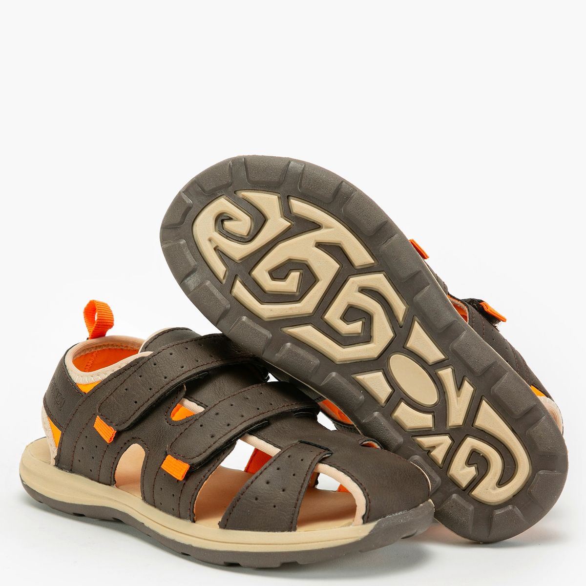 YAMP - Sandalia Niño Franciscana Café