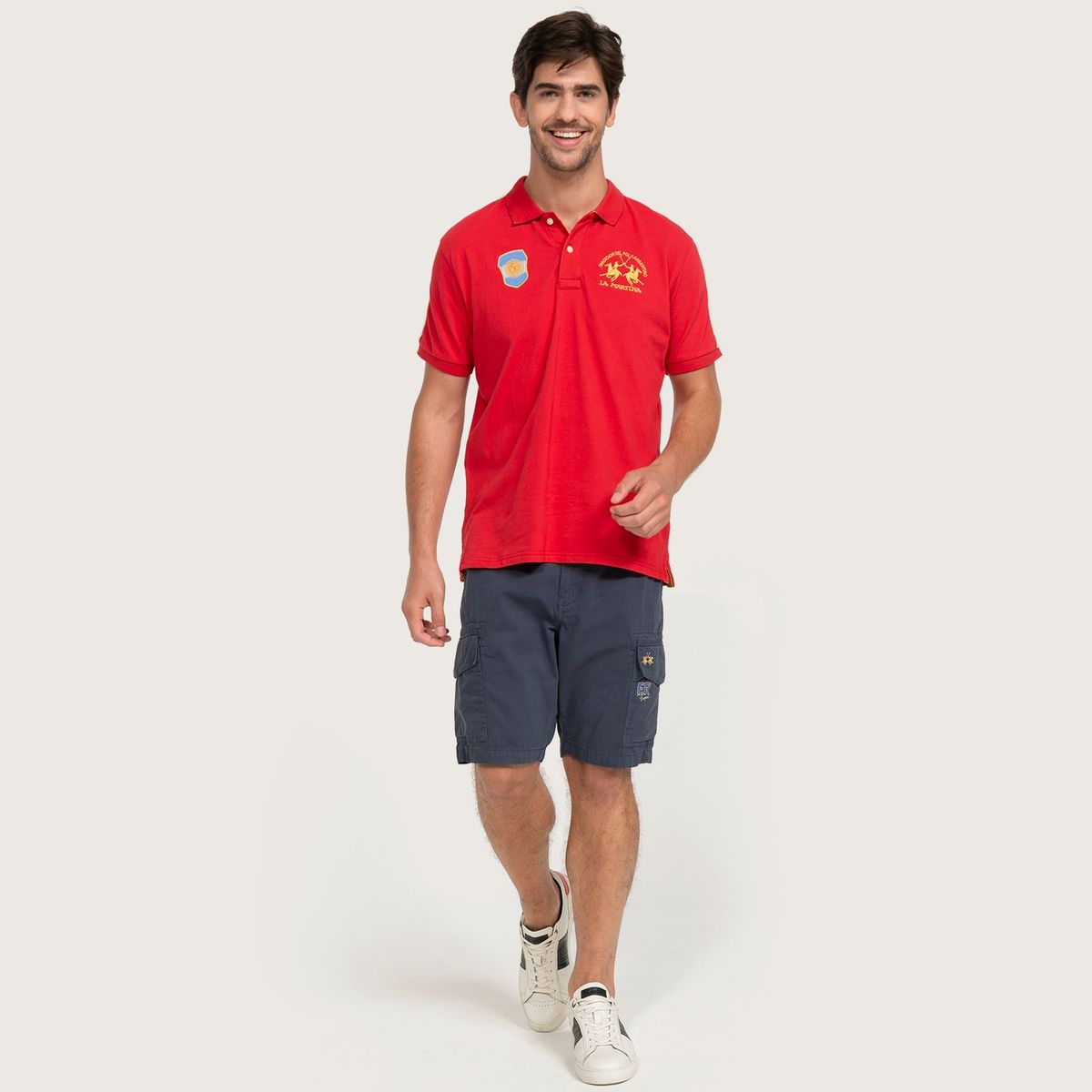 LA MARTINA - Polera Polo Manga Corta Hombre