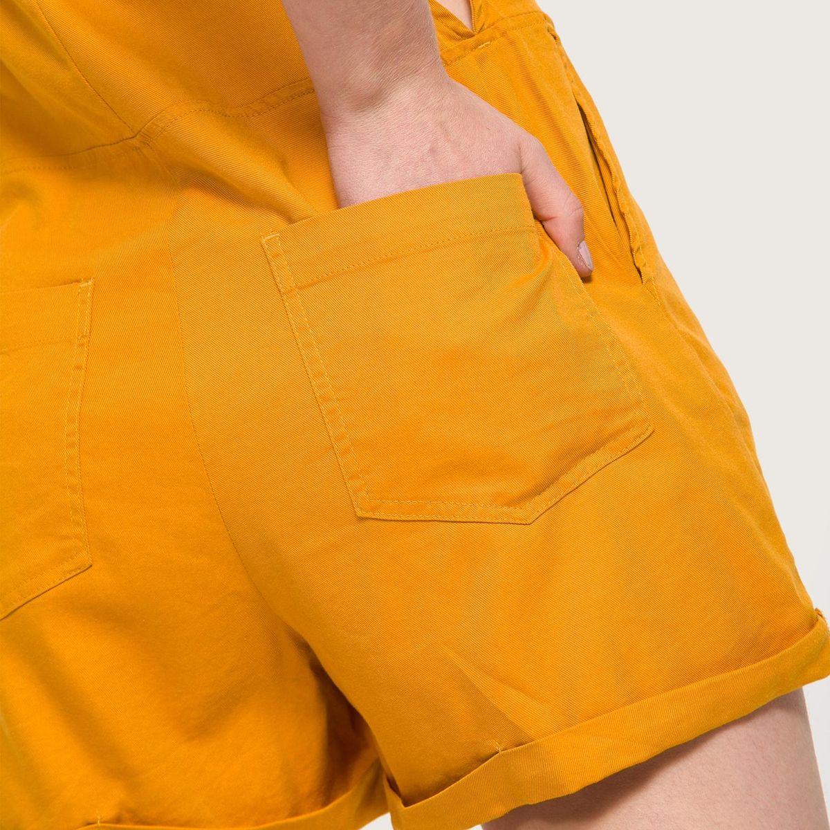 DOO AUSTRALIA - Jardinera Short de Algodón Mujer