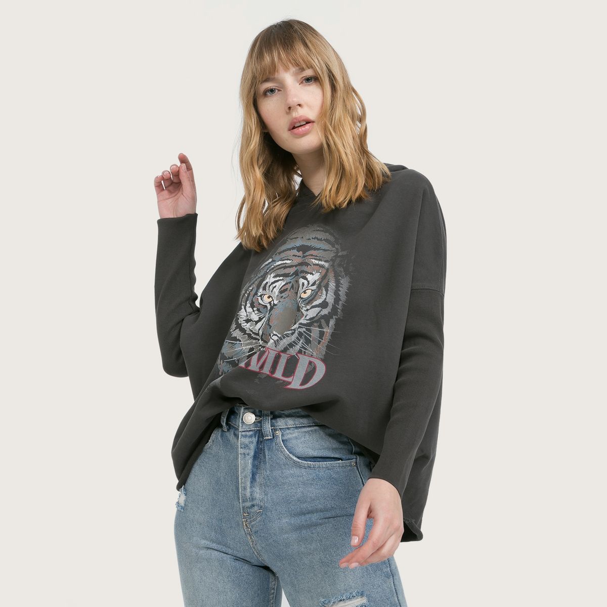 AMERICANINO - Polerón de Algodón Mujer