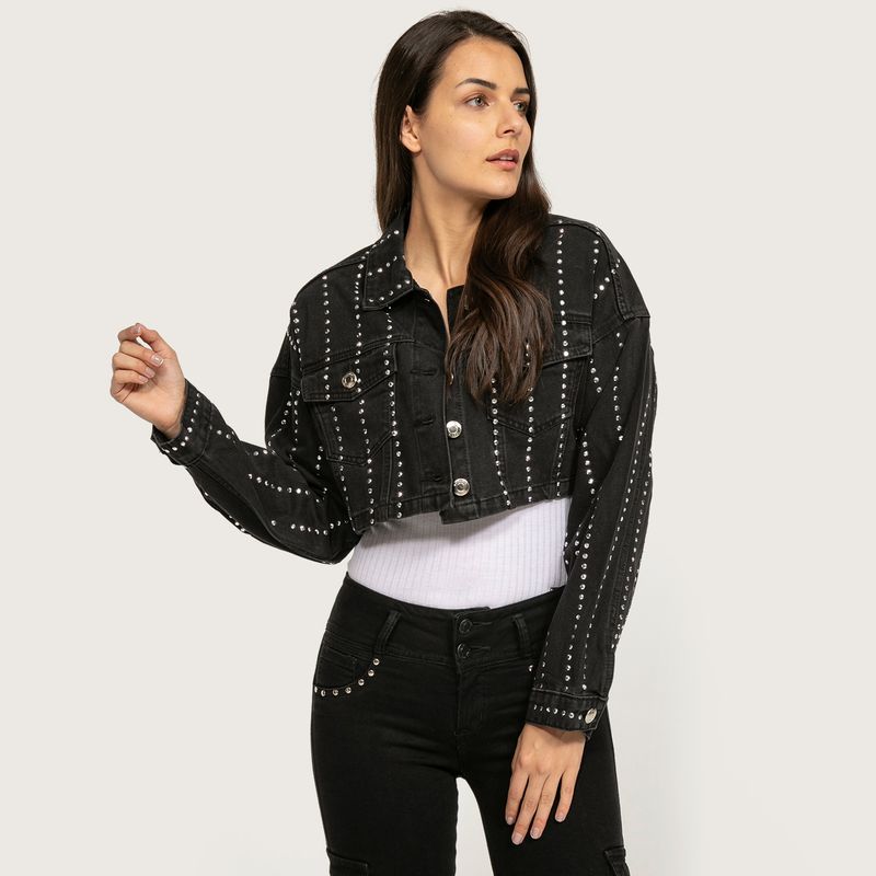 MOSSIMO - Chaqueta de Algodón Mujer