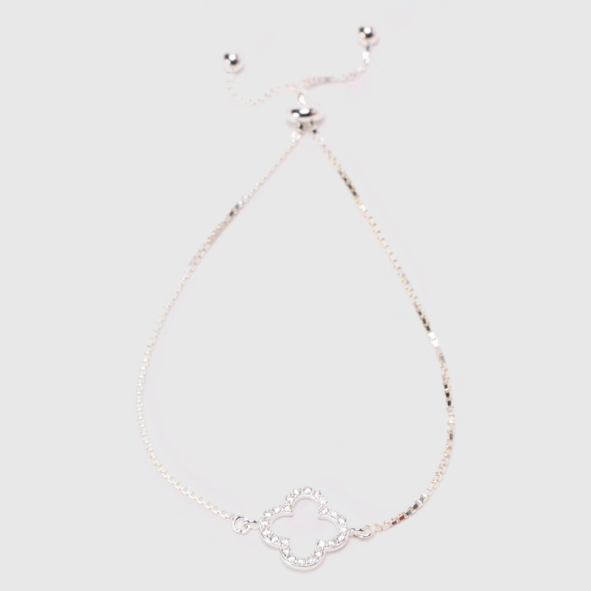 CECILIA BOLOCCO - Pulsera Plata 925 bañada en Rodio con cristales