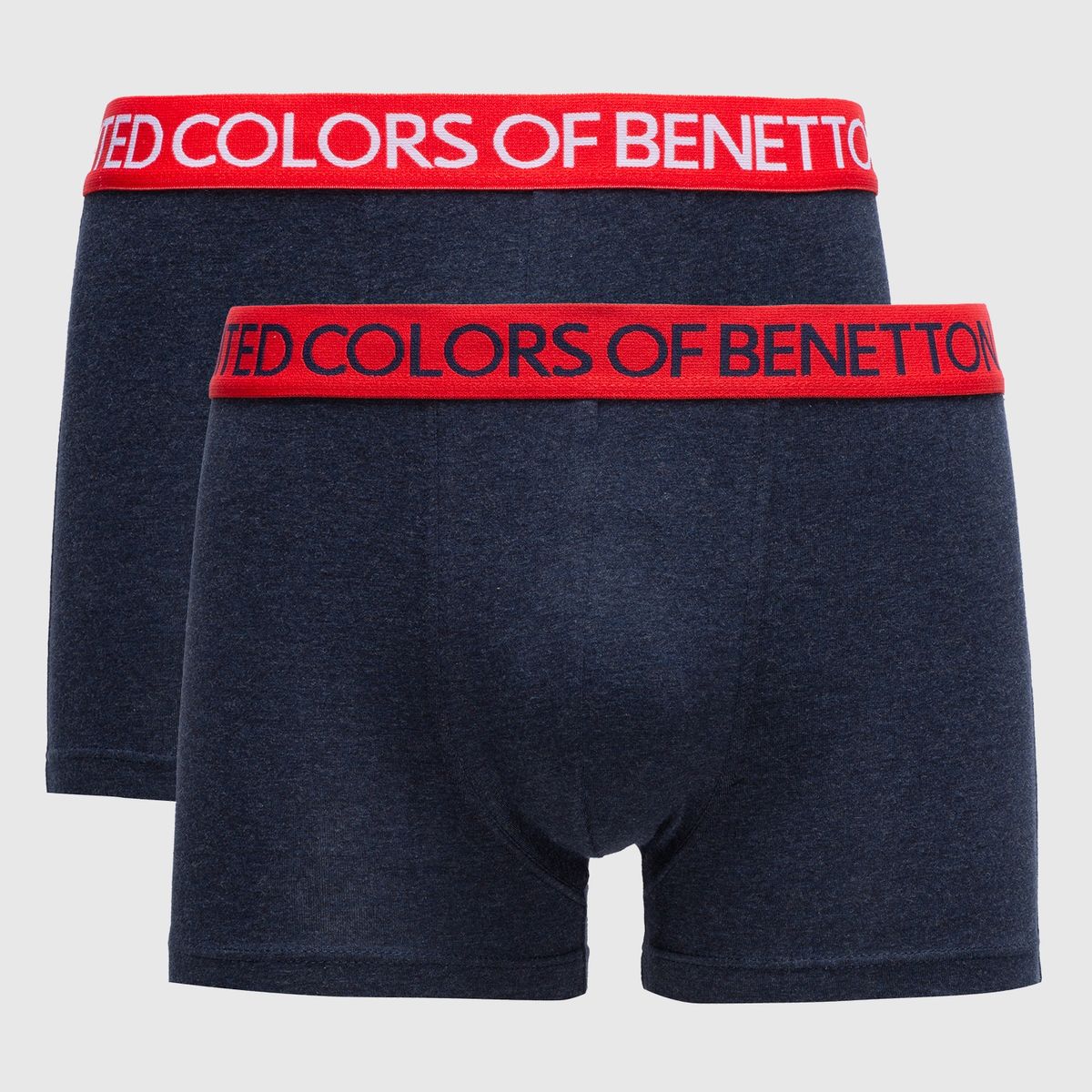BENETTON - Pack de 2 Bóxer Algodón Hombre Benetton