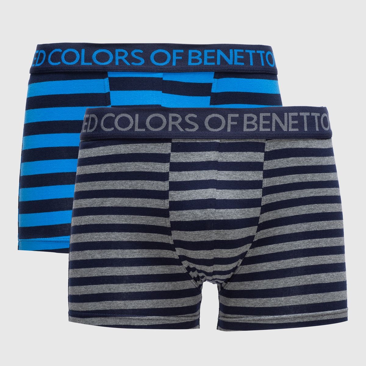 BENETTON - Pack De 2 Bóxer Algodón Hombre Benetton