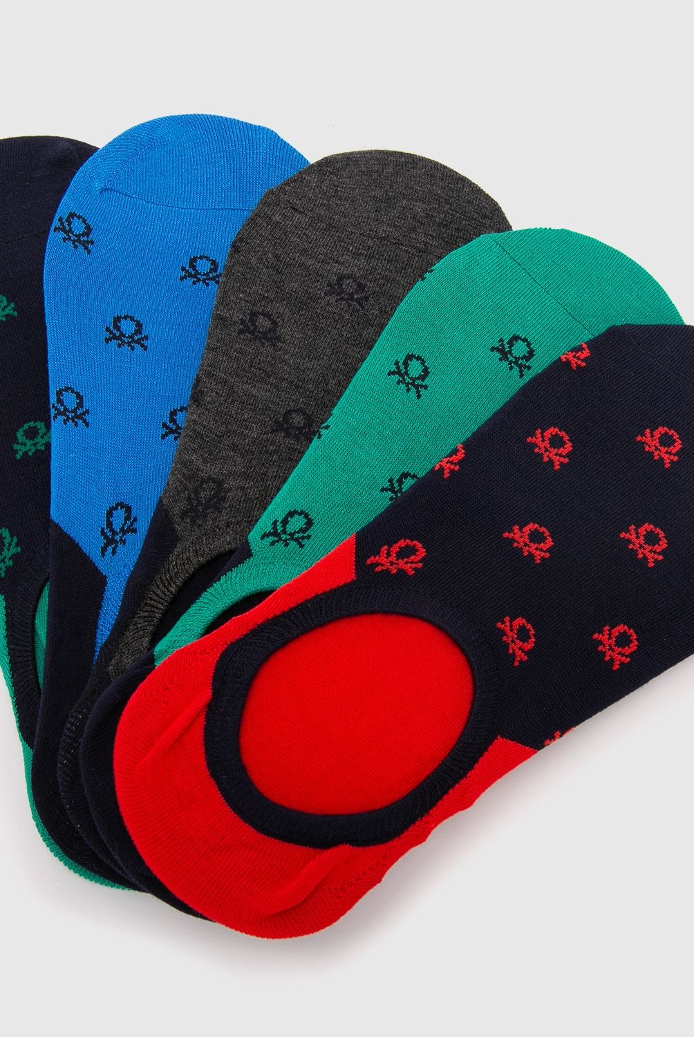 BENETTON - Pack De 5 Calcetines Algodón Hombre Benetton