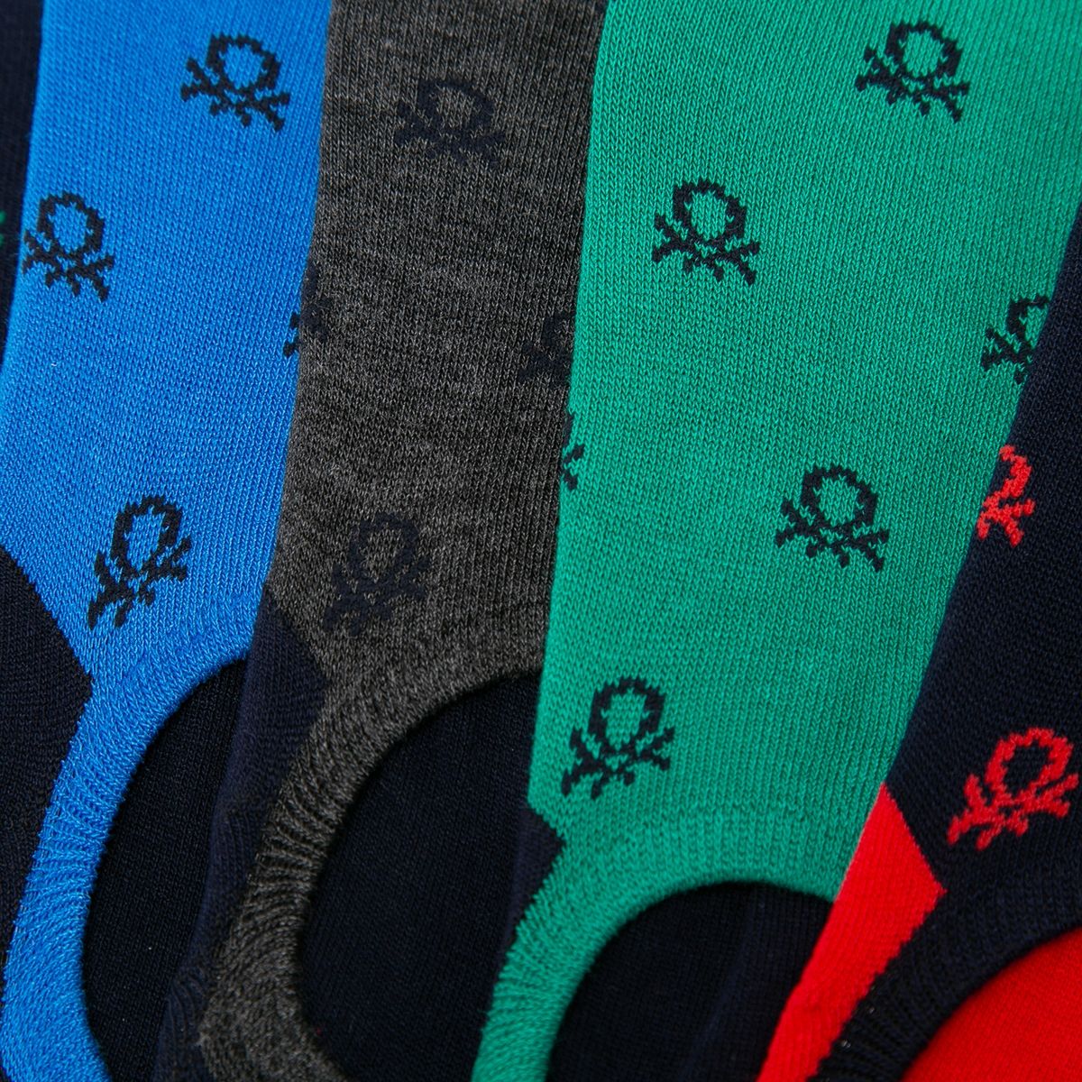 BENETTON - Pack De 5 Calcetines Algodón Hombre Benetton