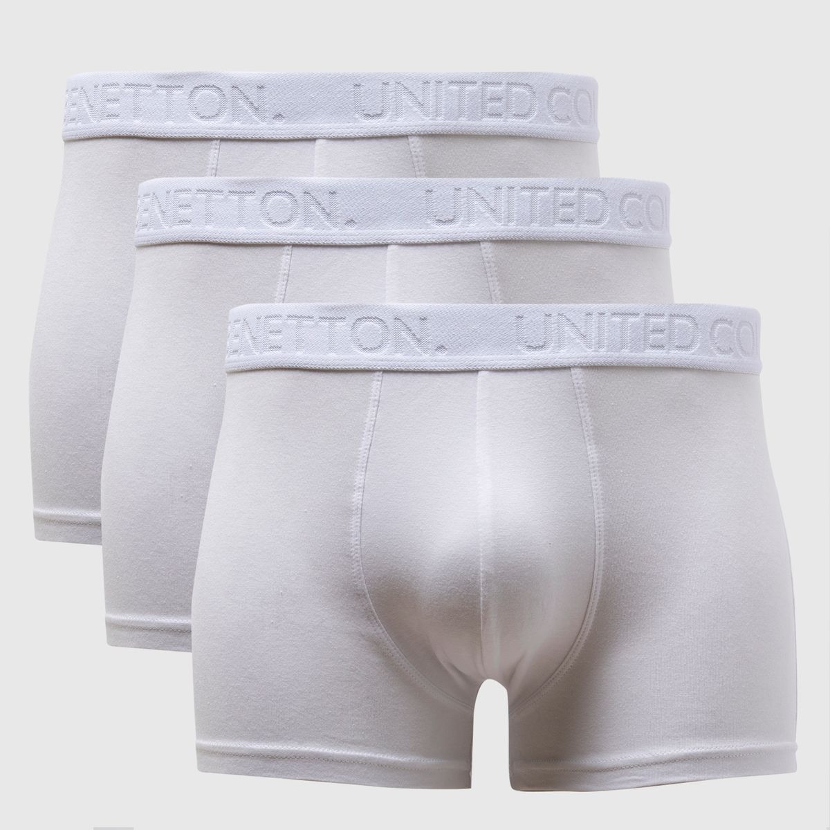 BENETTON - Pack De 3 Bóxer Algodón Hombre Benetton