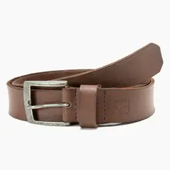 AMERICANINO - Cinturón Cuero Liso Casual Hombre