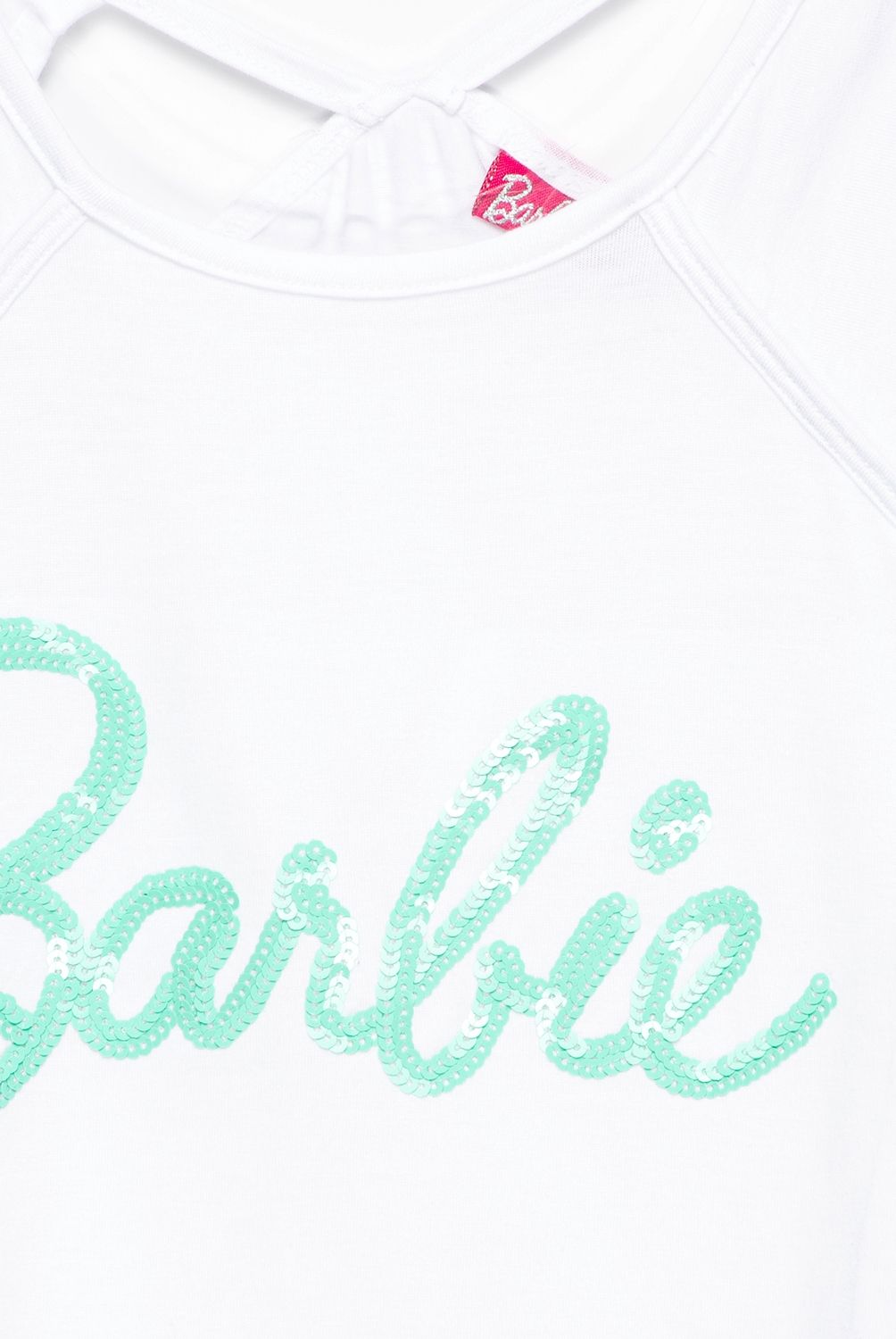 BARBIE - Polera con accesorio Algodón Niña