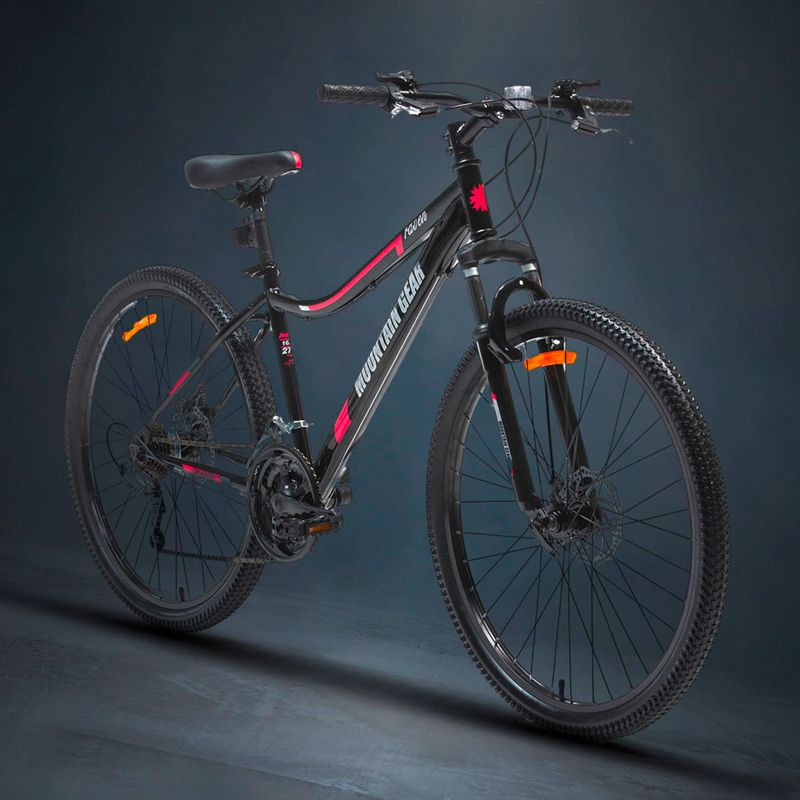 MOUNTAIN GEAR - Bicicleta Mountain Bike Mujer Raven Aro 27.5 Mountain Gear