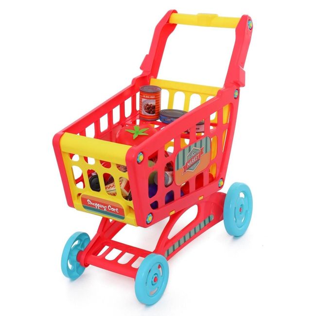 FUN MARKET - Set Caja Registradora Mas Carro Fun Market