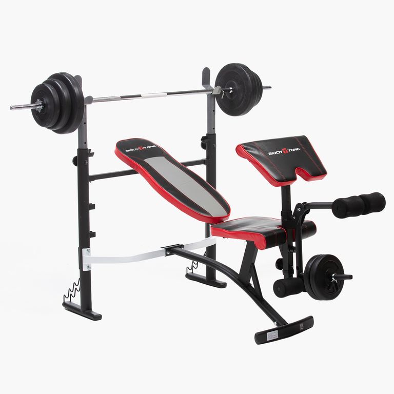 Bench Bar Weider Pro 256 Weight Bench Combo Set Weider 255 L