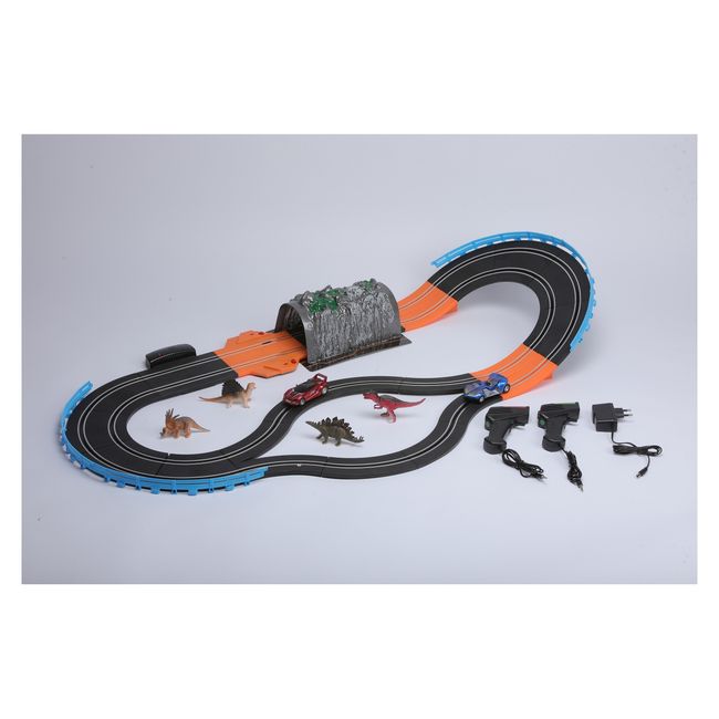 JJ SLOT - Pista Dinosaurio 2.82mts 2 autos Jj Slot