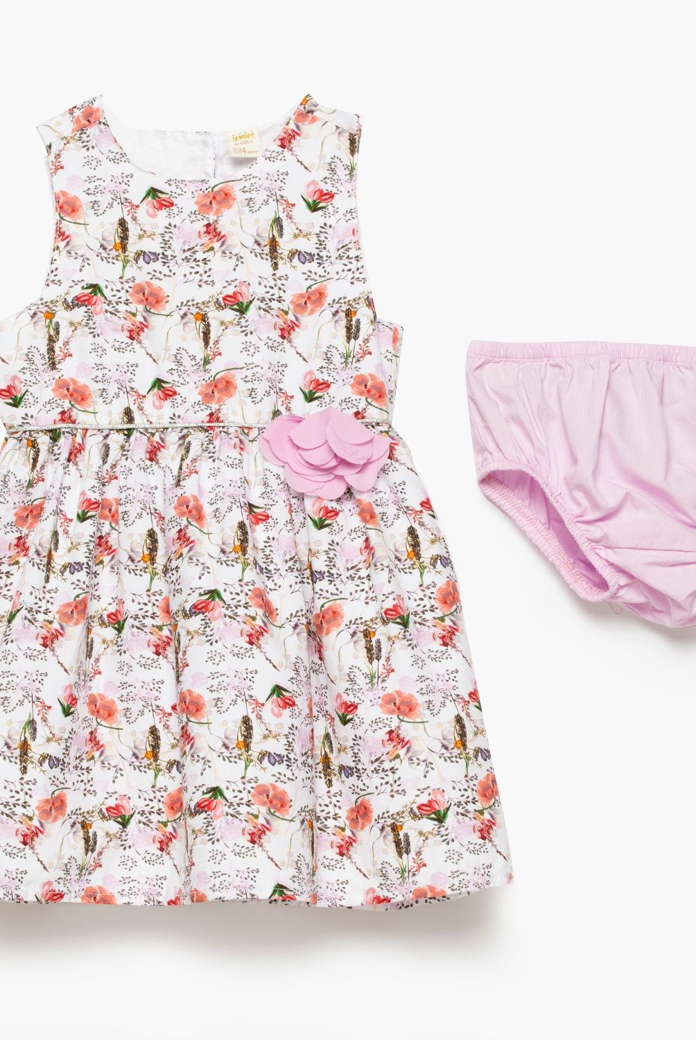 YAMP - Vestido Algodón Bebé Niña