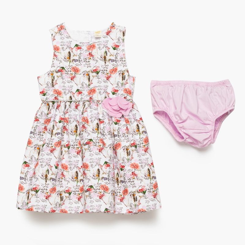 YAMP - Vestido Algodón Bebé Niña
