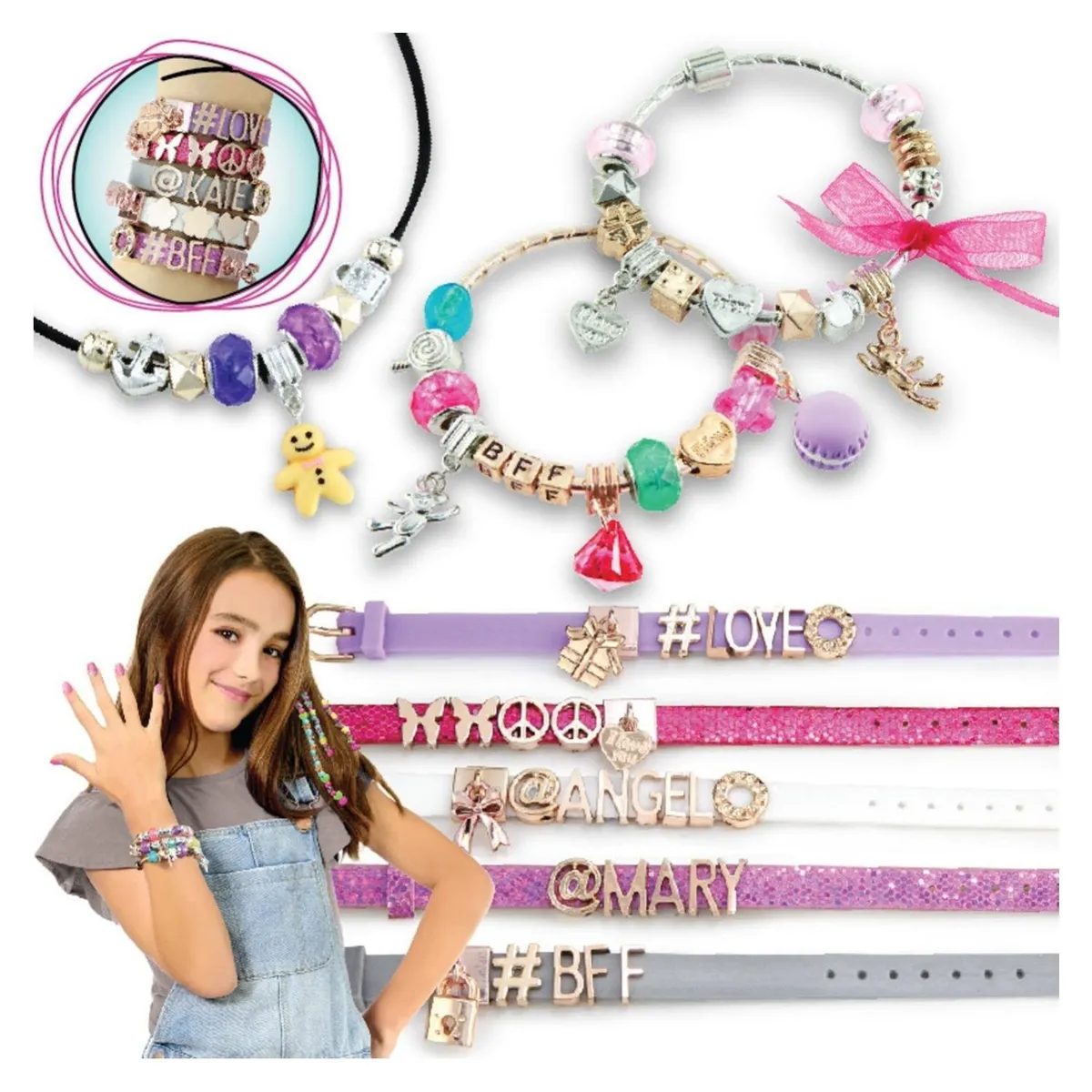 SO BEADS - Set Para Hacer Pulseras 4 En 1 So Beads