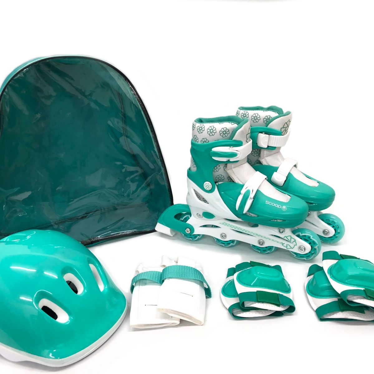 SCOOP - Set Patín En Línea + Casco + Protecciones 2