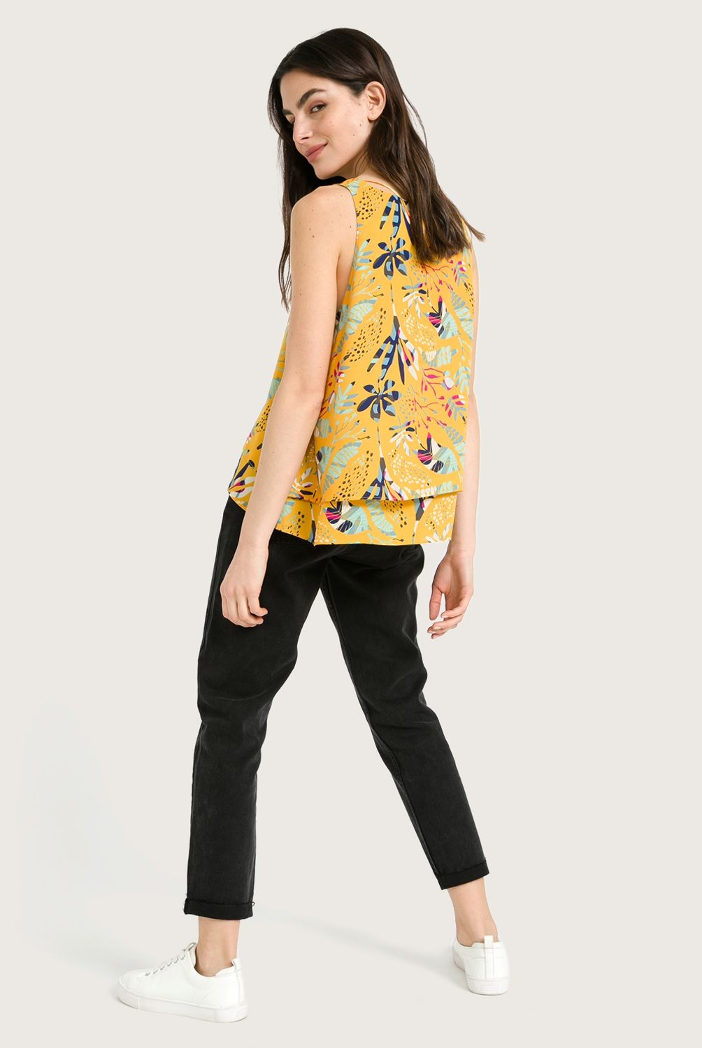 BASEMENT - Blusa Sin Mangas Mujer