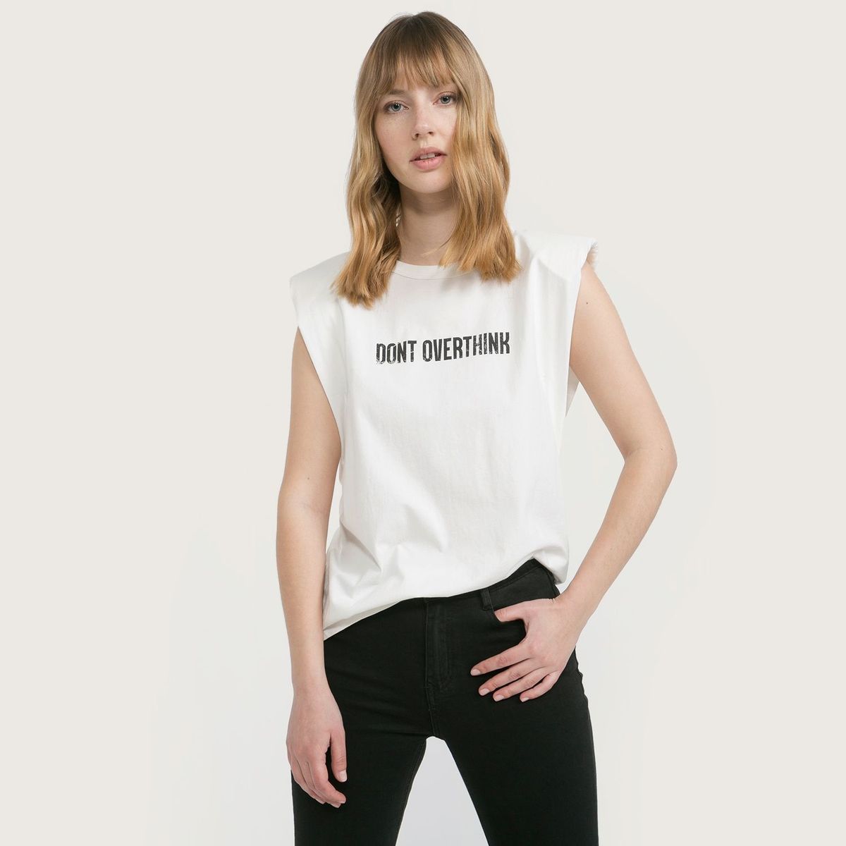 AMERICANINO - Polera Manga Corta Algodón Mujer Americanino