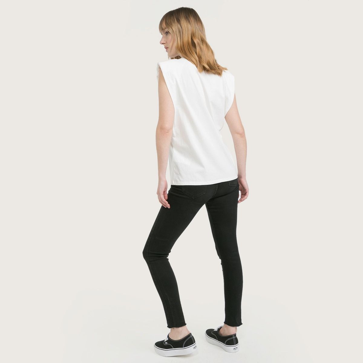 AMERICANINO - Polera Manga Corta Algodón Mujer Americanino