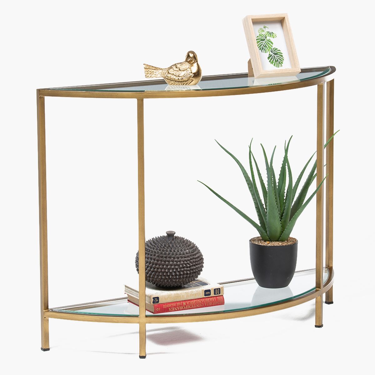 BASEMENT HOME - Arrimo Gold Vidrio Ovalada