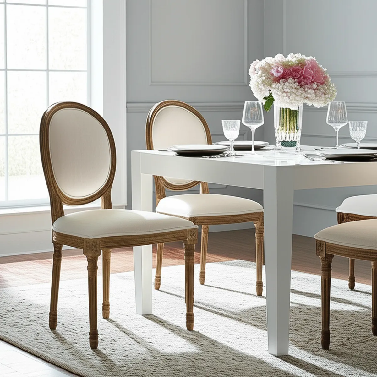 ROBERTA ALLEN - Par de Sillas Comedor Croissette Roberta Allen