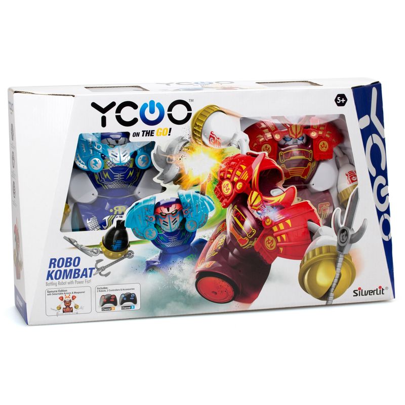 SILVERLIT - Robo Kombat Samurai Twin Pack
